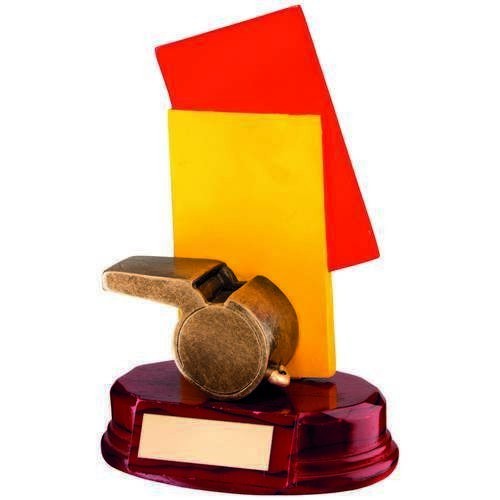 Large football referees trophy - football,