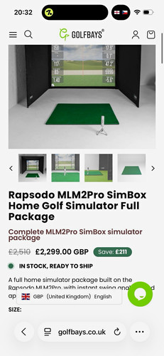 Rapsodo mlm2pro simbox home - mlm2pro,