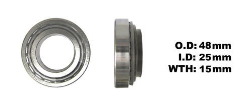 Taper bearing top for - for, 1976