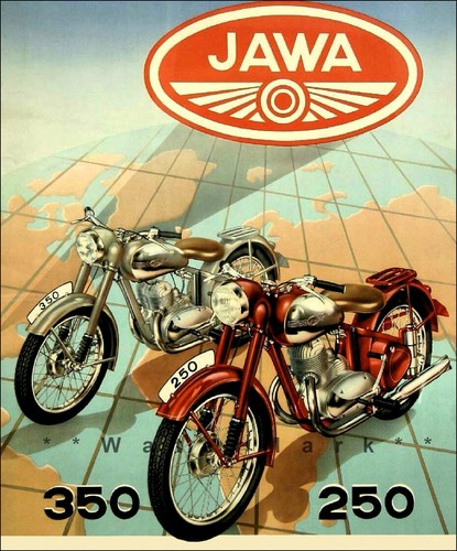 Jawa 350 and - , motorcycles