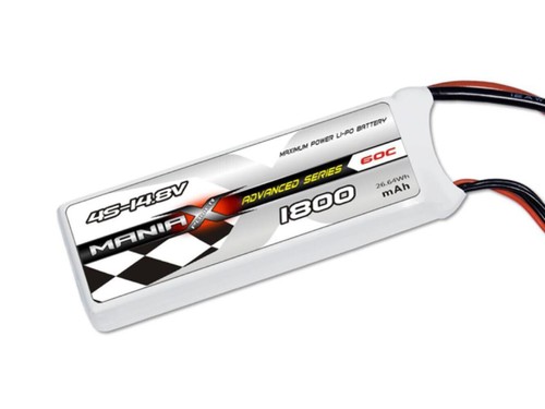 Maniax 1800mah 60c lipo - 1800mah,