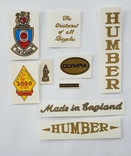Humber Decals vintage bicycle