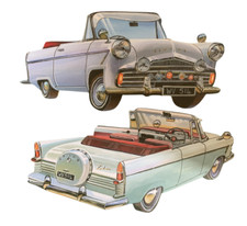 Ford Zodiac Magnet Set A62/65-