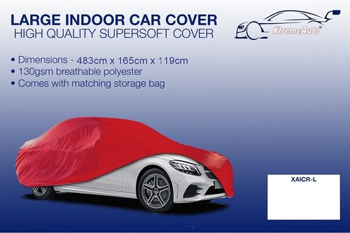 Large red indoor car - red,