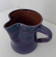BARON studio pottery JUG Barnstaple signed 388 Devon ceramic art British vintage