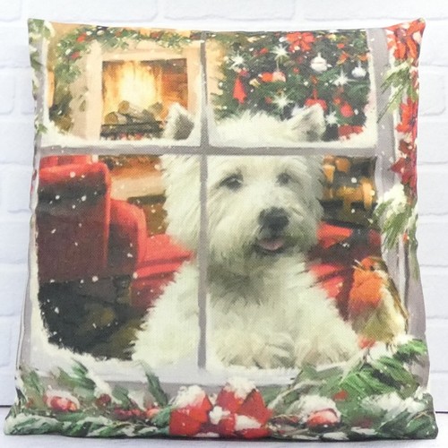West highland terrier cushion - highland,