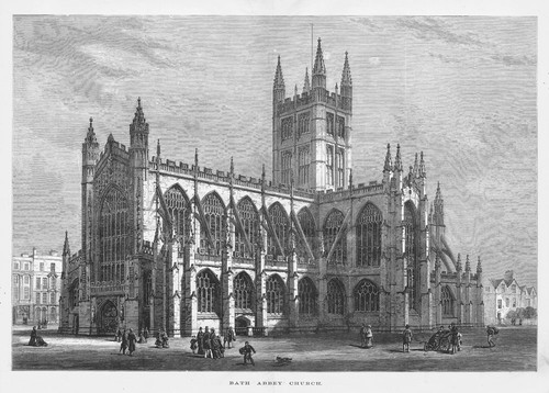Bath the abbey - the,