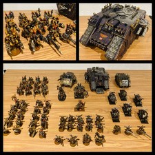 Chaos Space Marine Army, 2nd Edition 40K, Oldhammer, Many Rare and Classic Minis