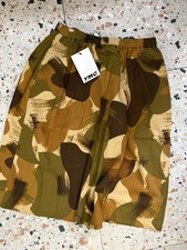 YMC Camouflage Print Cotton Skirt Med NWT - with side pockets YOU MUST CREATE