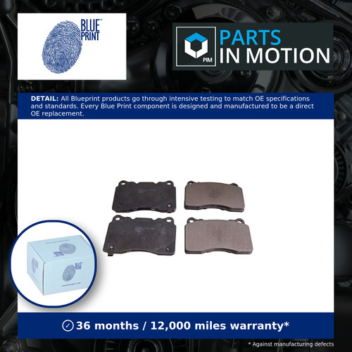 Brake pads set - fits, honda