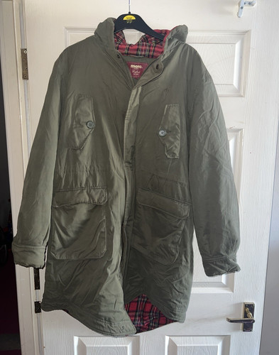 Merc men green hooded - hooded, long