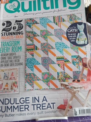 Love patchwork and quilting - love,