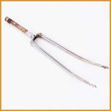 CHROMED VINTAGE STEEL FORK 1"