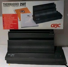 GBC Therm-A-Bind 250GT thermal binder boxed Working Tested
