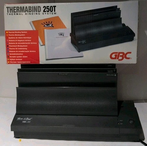 Gbc therm bind 250gt - gbc, therm-a-bind