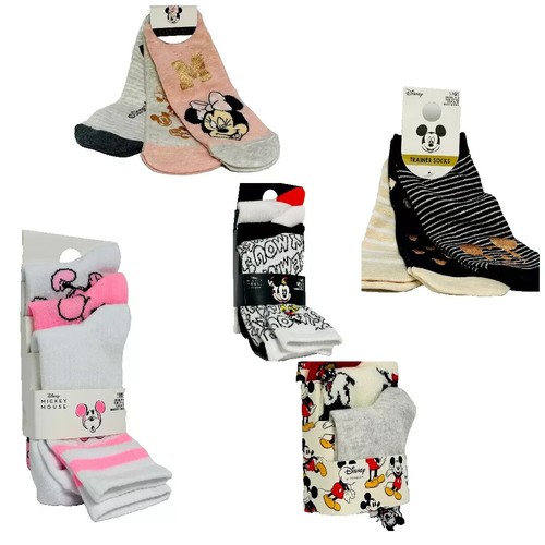 Mickey minnie mouse socks - minnie,