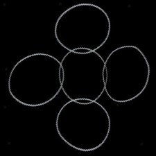 5pcs Household Sewing Machine