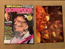 Gorezone #1 one double sided poster present 1988 from creators of Fangoria