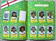 PANINI FOOTBALL SUPERSTARS 1984 ACETATE/PLASTIC CARD ENGLAND x 11