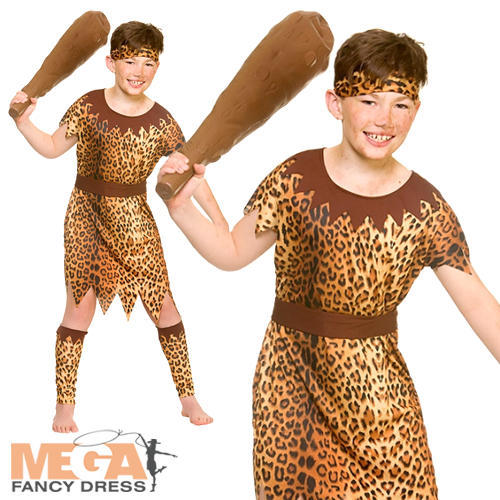 Stone age cave boys - age,