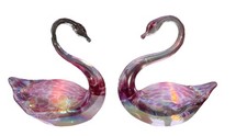 VTG A Pair of pink 12cm tall