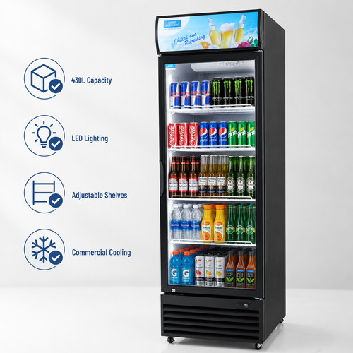 Commercial upright display - commercial,
