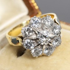 2.03ct Diamond Daisy Cluster