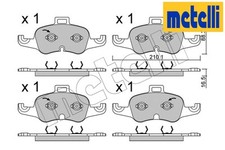 FRONT BRAKE PADS SET 22-1127-1