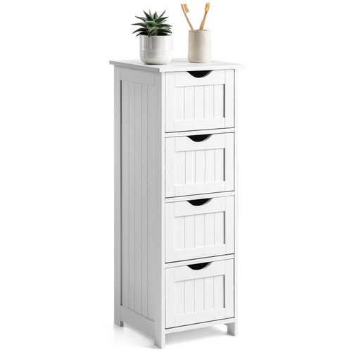 Bathroom drawer cabinet white - bathroom,