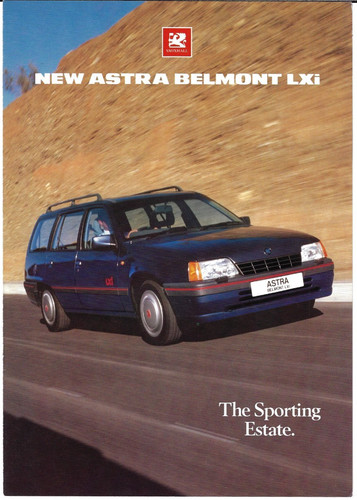 Vauxhall astra belmont lxi - belmont,