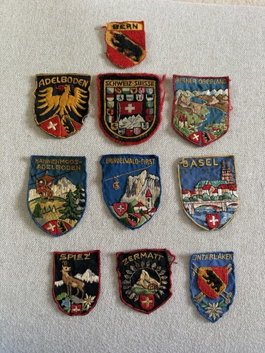 Vintage embroidered tourist - embroidered,