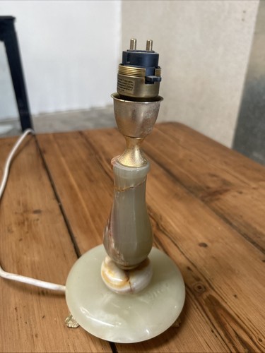 Vintage onyx marble - and, brass
