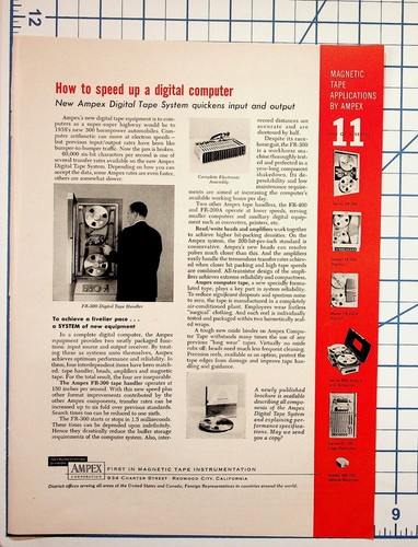 Vintage ampex digital - ampex, tape