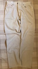 Levi's 517 White Tab Button