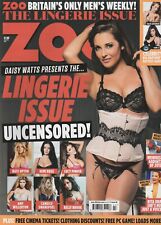 ZOO Daisy Watts Presents The Lingerie Issue Uncensored! 16 - 22 Jan 2015