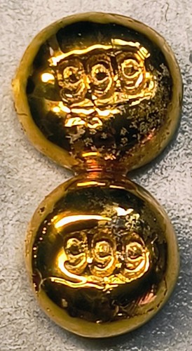 Gram solid 24ct gold - 1,