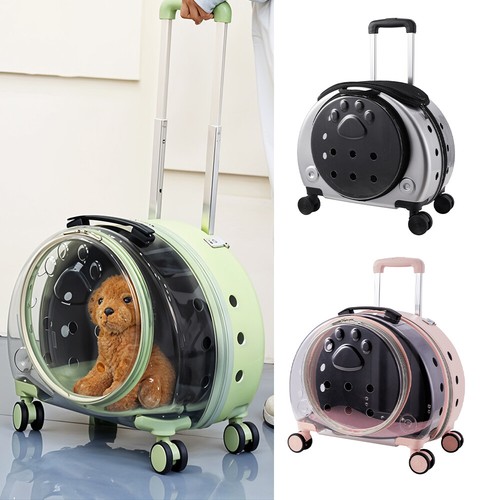 Breathable pet carrier - breathable, trolley