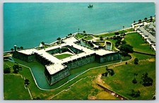 Postcard Aerial view Castillo
