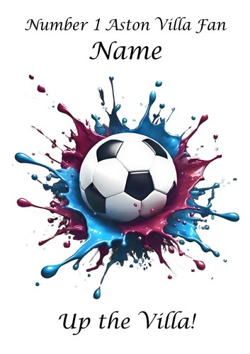 Personalised birthday card - personalised,