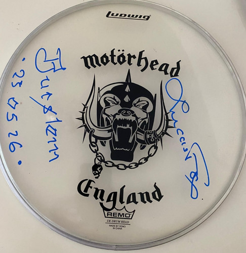 Motorhead hand signed by - ,
