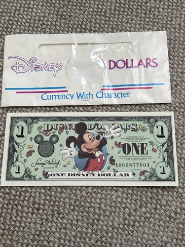 0ne disney dollars 2000 - $1,