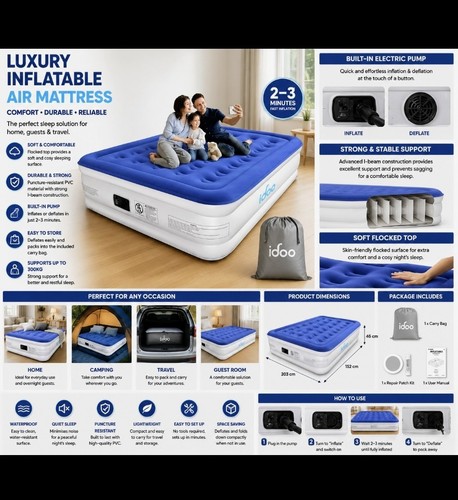 Luxury double inflatable air - double,