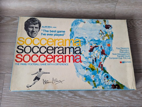 Soccerama board game 1969 - board,