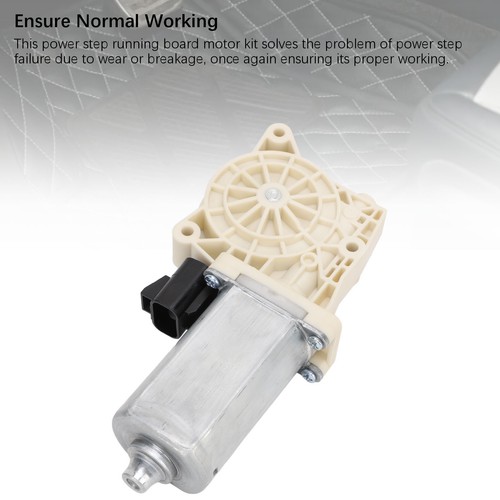 Electric side step - step, motor