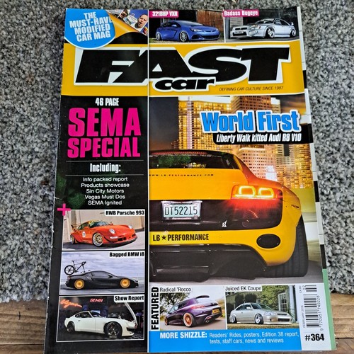 Vintage fast car magazine - fast,