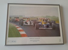 F1 Print Mansell "Storming Start" SOUTH AFRICA 1992 by John Batchelor