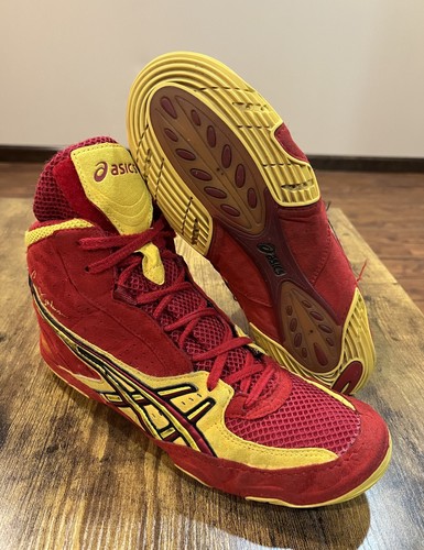 2007 asics cael sanderson rare - sanderson,