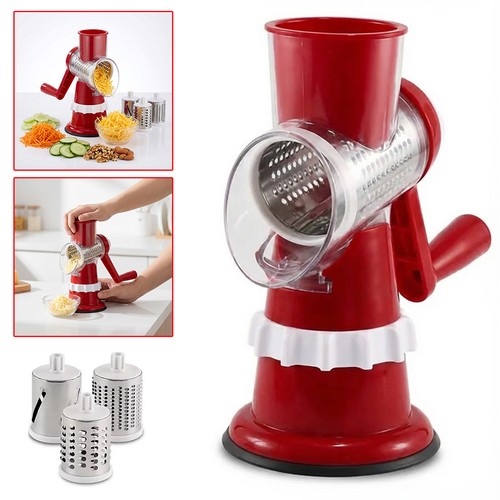 Rotary cheese grater - cheese,