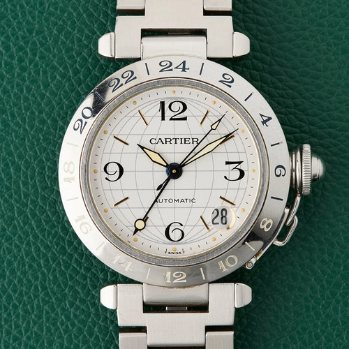 Cartier pasha gmt ref 2377 - c,