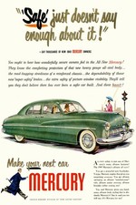 Classic 1949 mercury car - classic, ad